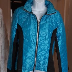 Guess Electric Blue weatherproof Jacket NWOT